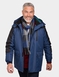 Pegasus Fleece Lined Waterproof Jacket - Navy