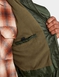 Pegasus Fleece Lined Waterproof Parka - Pine