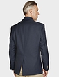 Single Breasted Oxford Blazer - Navy