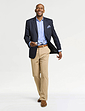 Pegasus Cotton Blazer - Navy