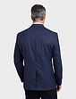 Pegasus Check Tailored Blazer - Navy