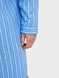 Champion Brushed Cotton Stripe Nightshirt - Blue