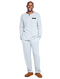 Pegasus Knitted Long Sleeve Pyjama Set - Grey