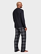 Farah Long Sleeve PJ Lounge Set - Black