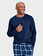 Farah Long Sleeve PJ Lounge Set - Navy