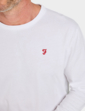 Farah Long Sleeve Jersey PJ Lounge Set - White