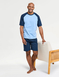 Pegasus Jersey Short Pyjamas - Navy