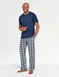 Farah Long Pyjama Set - Navy