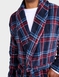 Thermal Fleece Dressing Gown - Navy