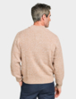 Tootal Horizontal Jacquard Zipper - Mushroom