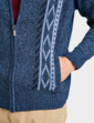 Tootal Vertical Jacquard Zipper - Airforce