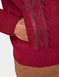 Tootal Vertical Jacquard Zipper - Burgundy