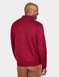 Tootal Vertical Jacquard Zipper - Burgundy