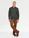 Cashmere Like V Neck Cable Sweater - Pine