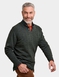 Cashmere Like V Neck Cable Sweater - Pine