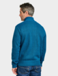 Pegasus Fleece Lined Cable Knitted Zipper - Petrel