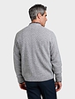 Tootal Aran Style Cardigan - Grey