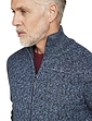 Pegasus Sherpa Lined Knitted Jacket - Navy