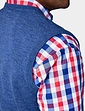 Pegasus Luxury Yarn Cable Slipover - Navy