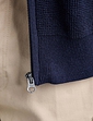 Pegasus Cotton Zipper with Pockets - Navy