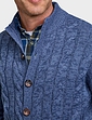 Tootal Button Through Cardigan - Denim