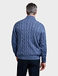 Tootal Button Through Cardigan - Denim