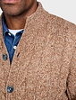 Tootal Button Through Cardigan - Fawn