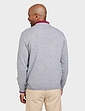 Tootal Argyle V Neck Jumper - Grey