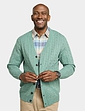 Pegasus Luxury Yarn Cable Cardigan - Mint