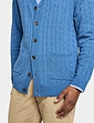 Pegasus Luxury Yarn Cable Cardigan - Royal