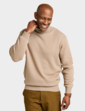 Pegasus Fleece Lined Roll Neck - Camel