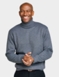 Pegasus Fleece Lined Roll Neck - Charcoal