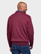 Pegasus Fleece Lined V Neck Jumper - Wine