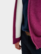 Pegasus Lined Sherpa Jacket - Berry