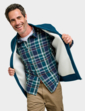Pegasus Lined Sherpa Jacket - Petrel