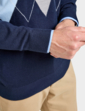 Tootal Argyle V Neck Jumper - Navy