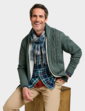 Pegasus Sherpa Lined Jacket - Forest Green