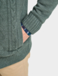 Pegasus Sherpa Lined Jacket - Forest Green