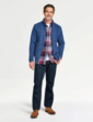 Pegasus Sherpa Lined Jacket - Navy