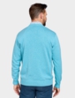 Pegasus Luxury Cotton V Neck Sweater - Aqua