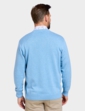 Pegasus Luxury Cotton V Neck Sweater - Sky