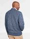 Pegasus Fleece Lined Cardigan - Navy