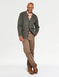 Pegasus Fleece Lined Cardigan - Olive