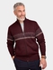 Pegasus Fleece Lined Jacquard Zipper - Wine