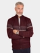 Pegasus Fleece Lined Jacquard Zipper - Wine
