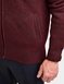 Pegasus Fleece Lined Jacquard Zipper - Wine