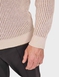 Pegasus Chunky Knitted Chenille Polo - Ecru