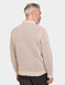 Pegasus Chunky Knitted Chenille Polo - Ecru