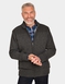 Pegasus Sherpa Lined Shawl Collar Zipper - Charcoal
