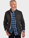 Pegasus Sherpa Lined Shawl Collar Zipper - Charcoal
